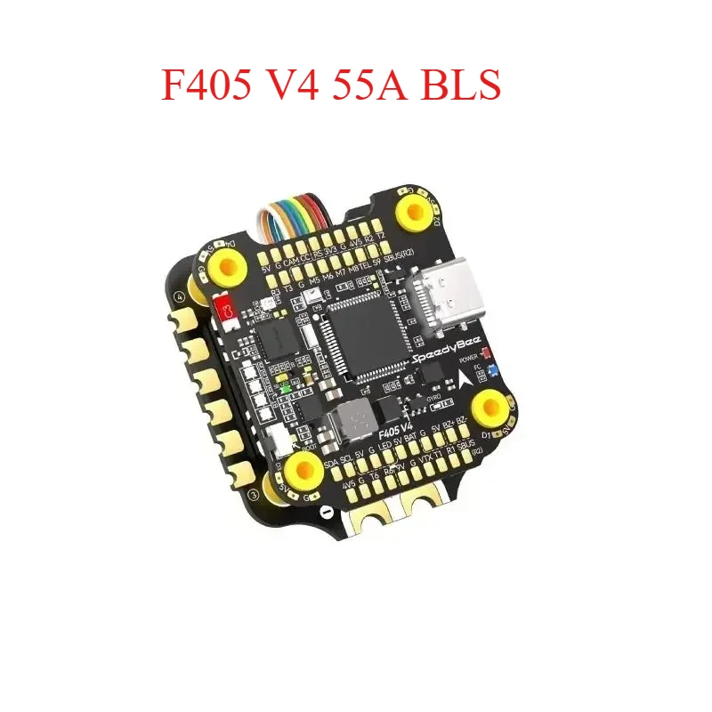 Полетный контроллер F405 V4 55 – обзор и цена Speedybee F405 V4 Bls 55A Stack